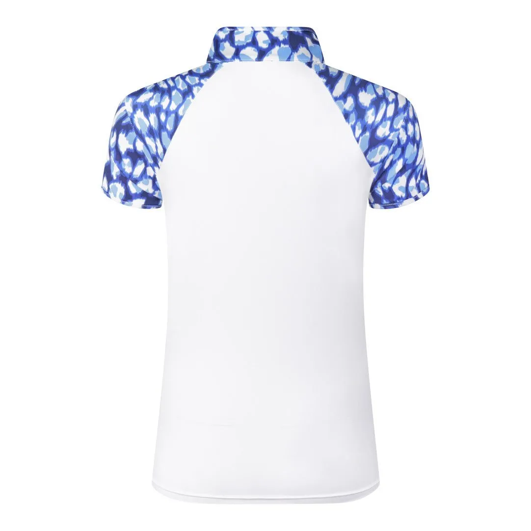 Pure Golf Ladies Spirit Cap Sleeve Golf Polo Shirt PG-42001