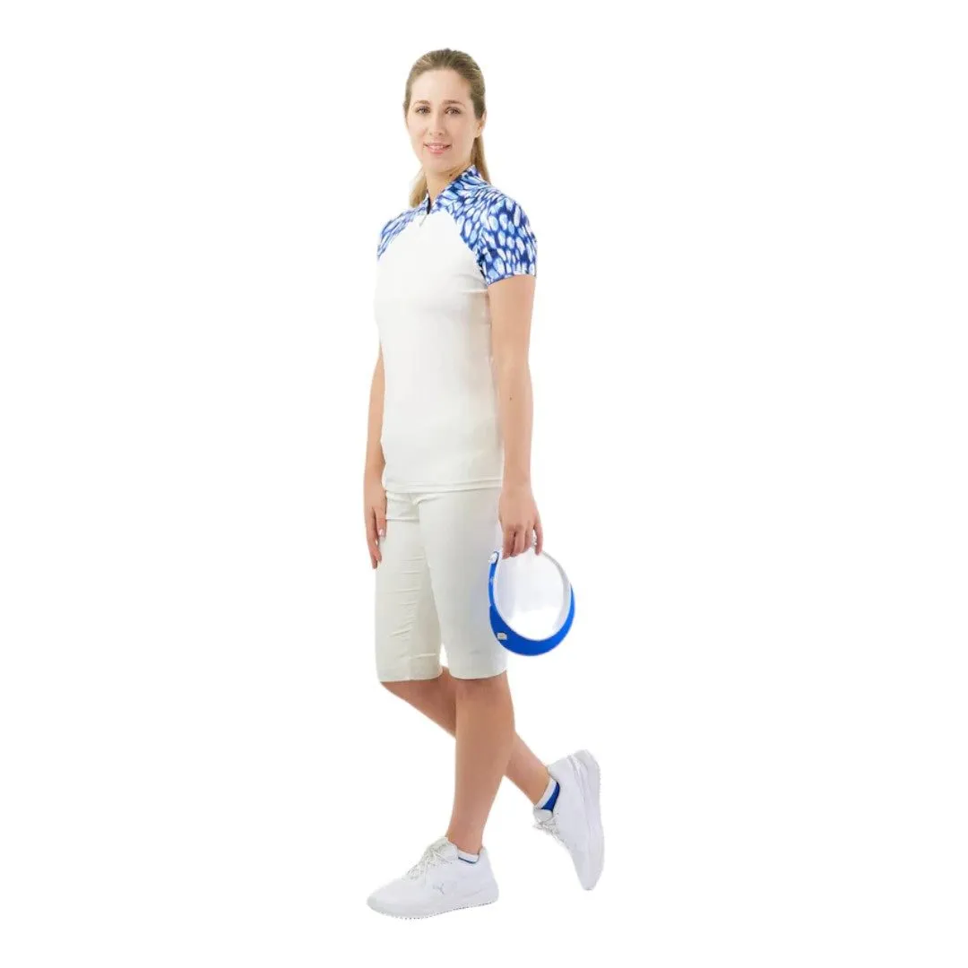 Pure Golf Ladies Spirit Cap Sleeve Golf Polo Shirt PG-42001