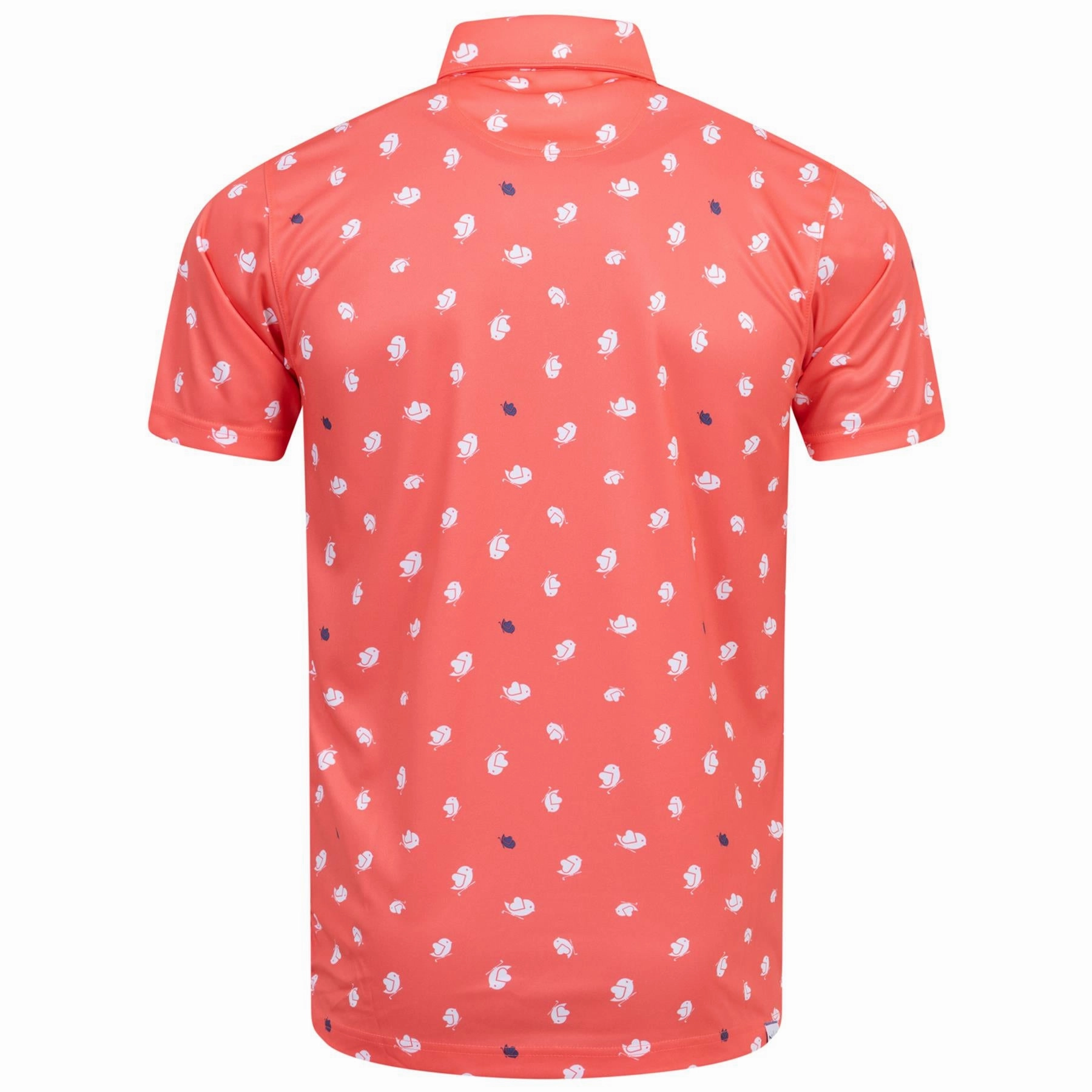 Pure 2.0 Birdies Polo Peach Frost/White Glow Puma Men's Sportswear