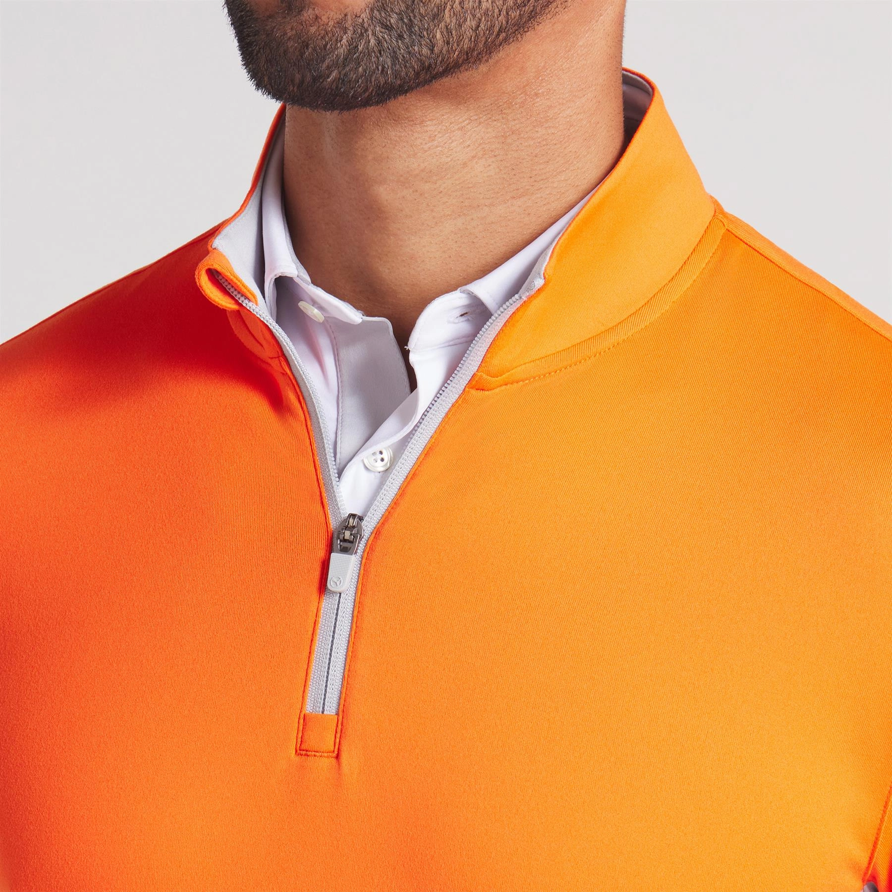 Pure 2.0 Quarter Zip Rickie Orange Puma Men's Sportswear