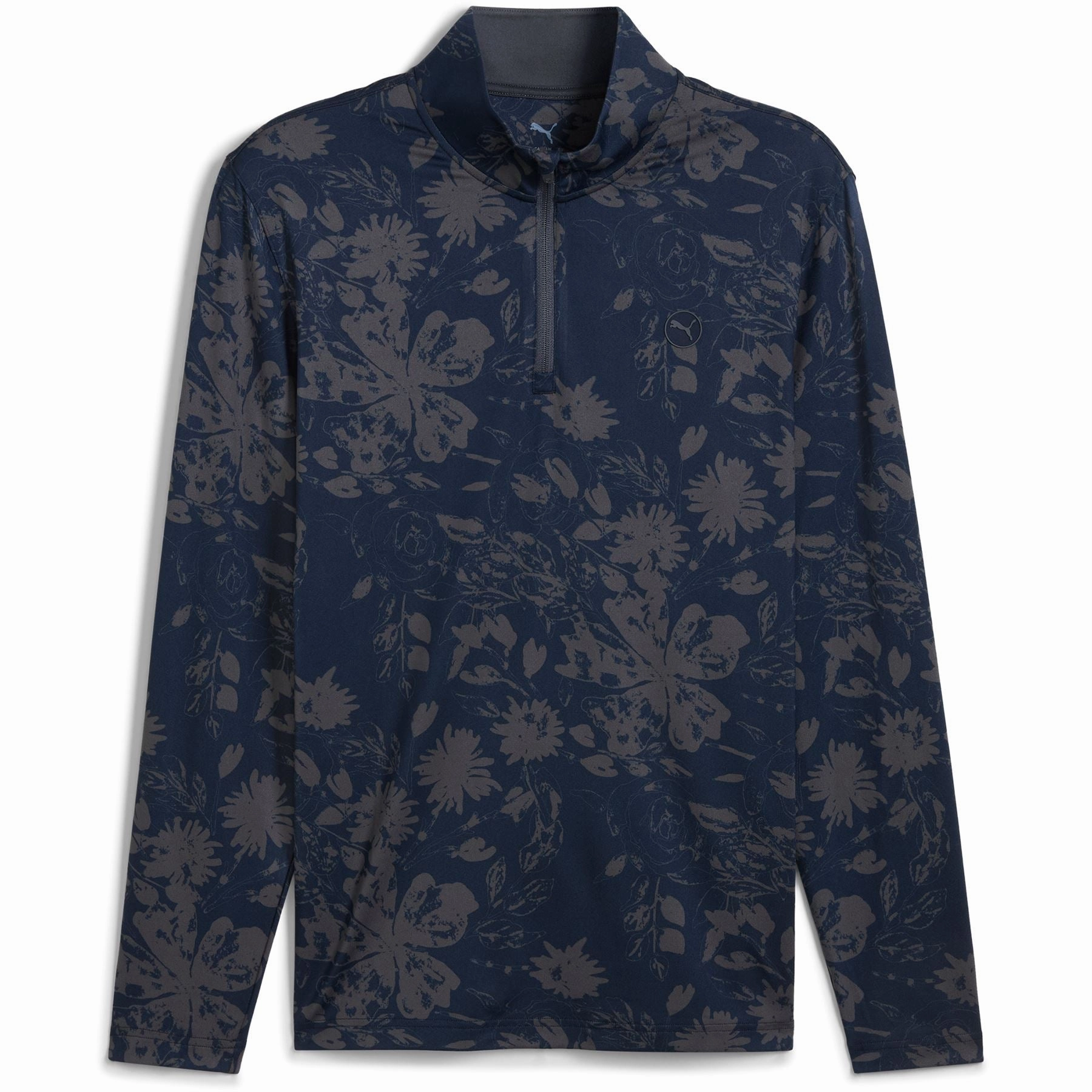 Pure 2.0 Rose Quarter Zip Deep Navy/Strong Grey Puma Men's Sportswear