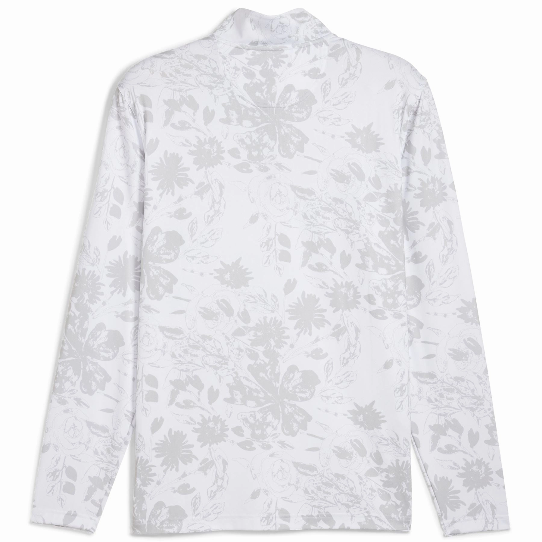 Pure 2.0 Rose Quarter Zip White Glow/Strong Grey Puma Men's Sportswear