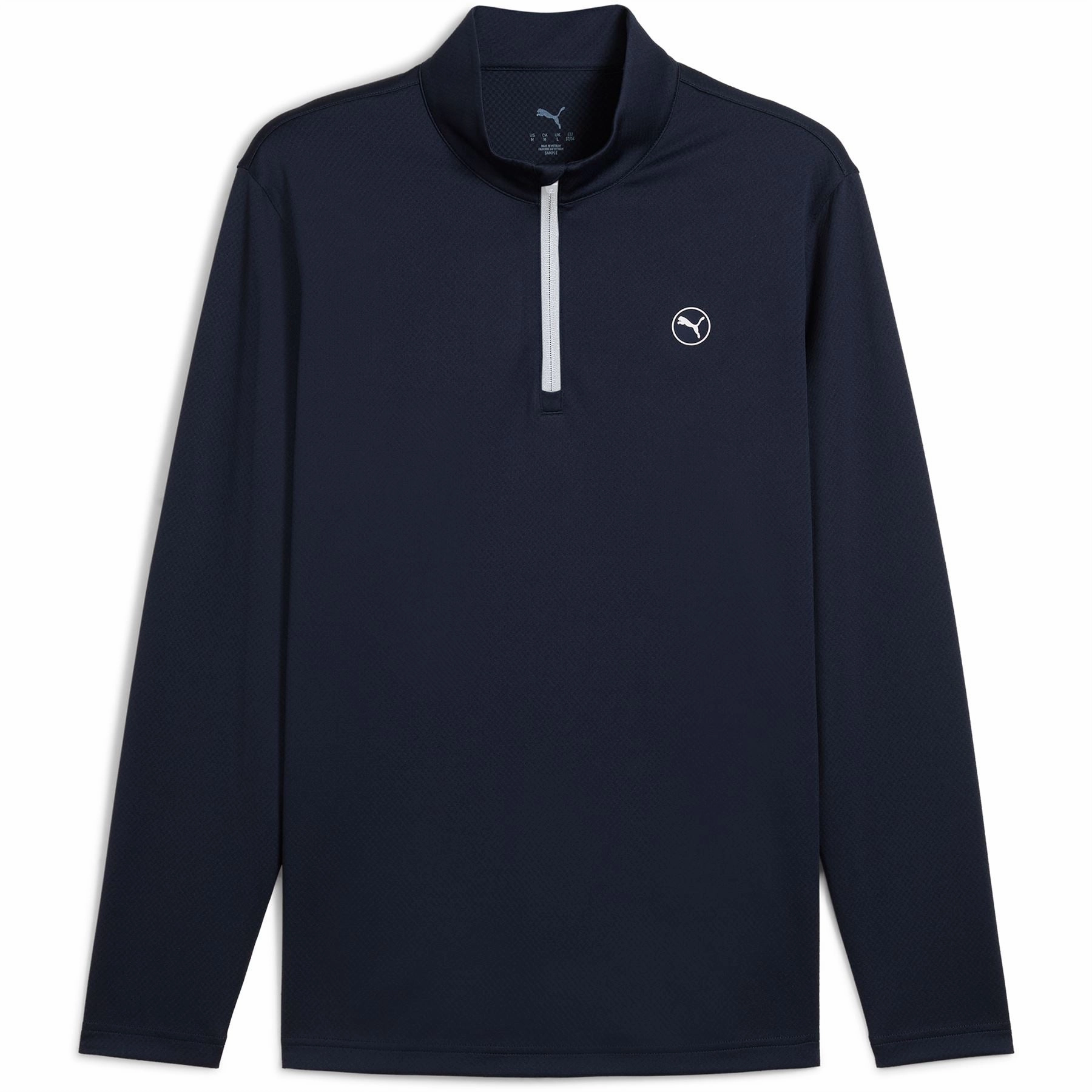 Pure 2.0 Texture Quarter Zip Deep Navy Puma Men's Sportswear