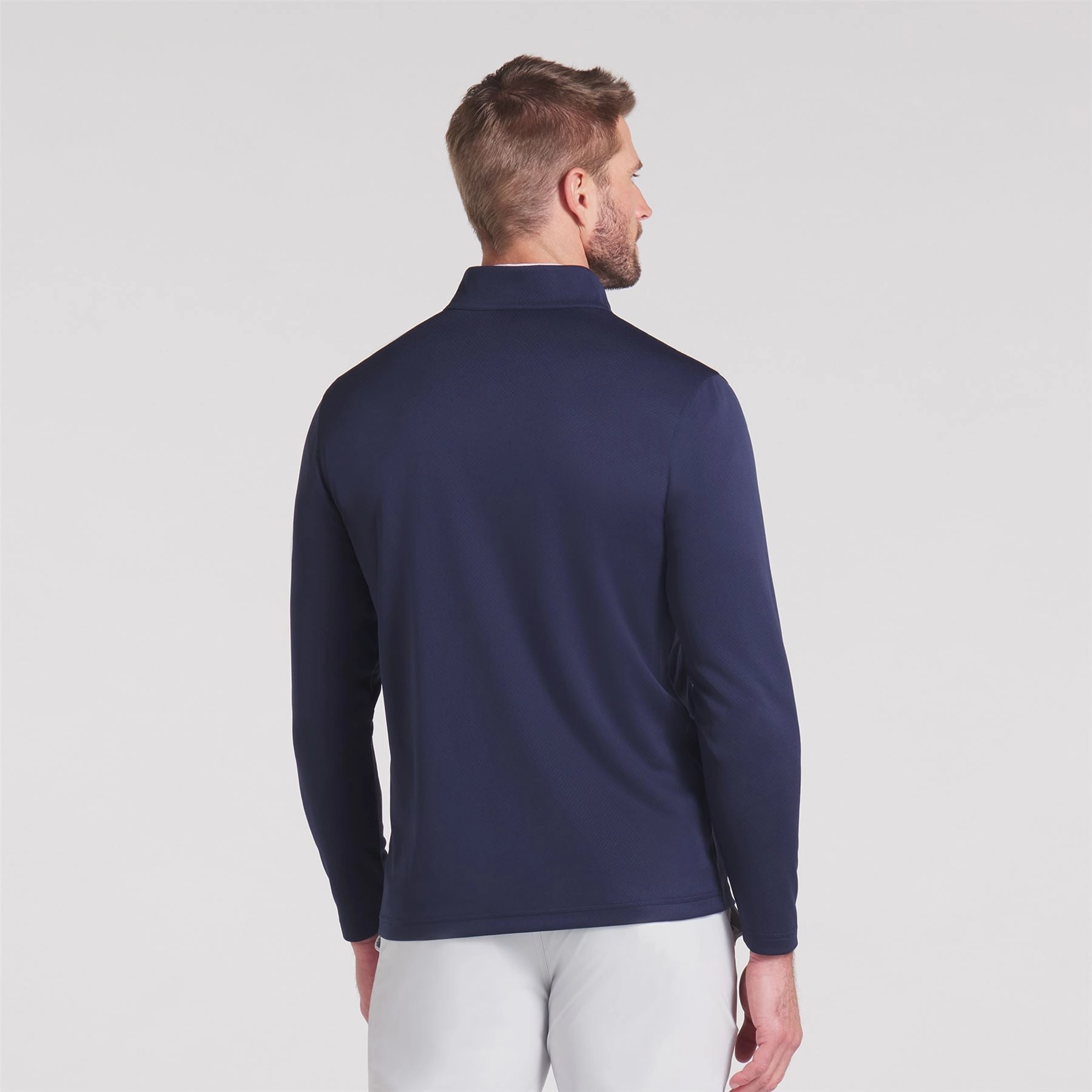 Pure 2.0 Texture Quarter Zip Deep Navy Puma Men's Sportswear