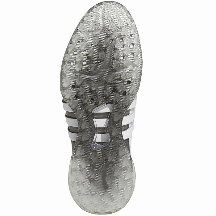 Everyday Footwear Adidas Men's Tour360 25 Spikeless Golf Shoes - Cloud White/Silver Metallic