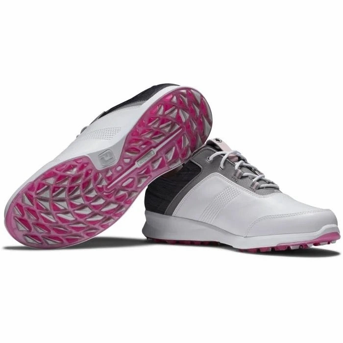 New Women's Footjoy Stratos Golf Shoes MSP$199 Modern Design Shoes, Shoes On Plain Background, Beach Footwear