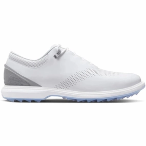 Pure Steps Nike Jordan ADG 4 Golf Shoes DM0103 Lightweight Sport Trainers Walking Shoes, Shoes On Plain Background, Clean Silhouette Shoes