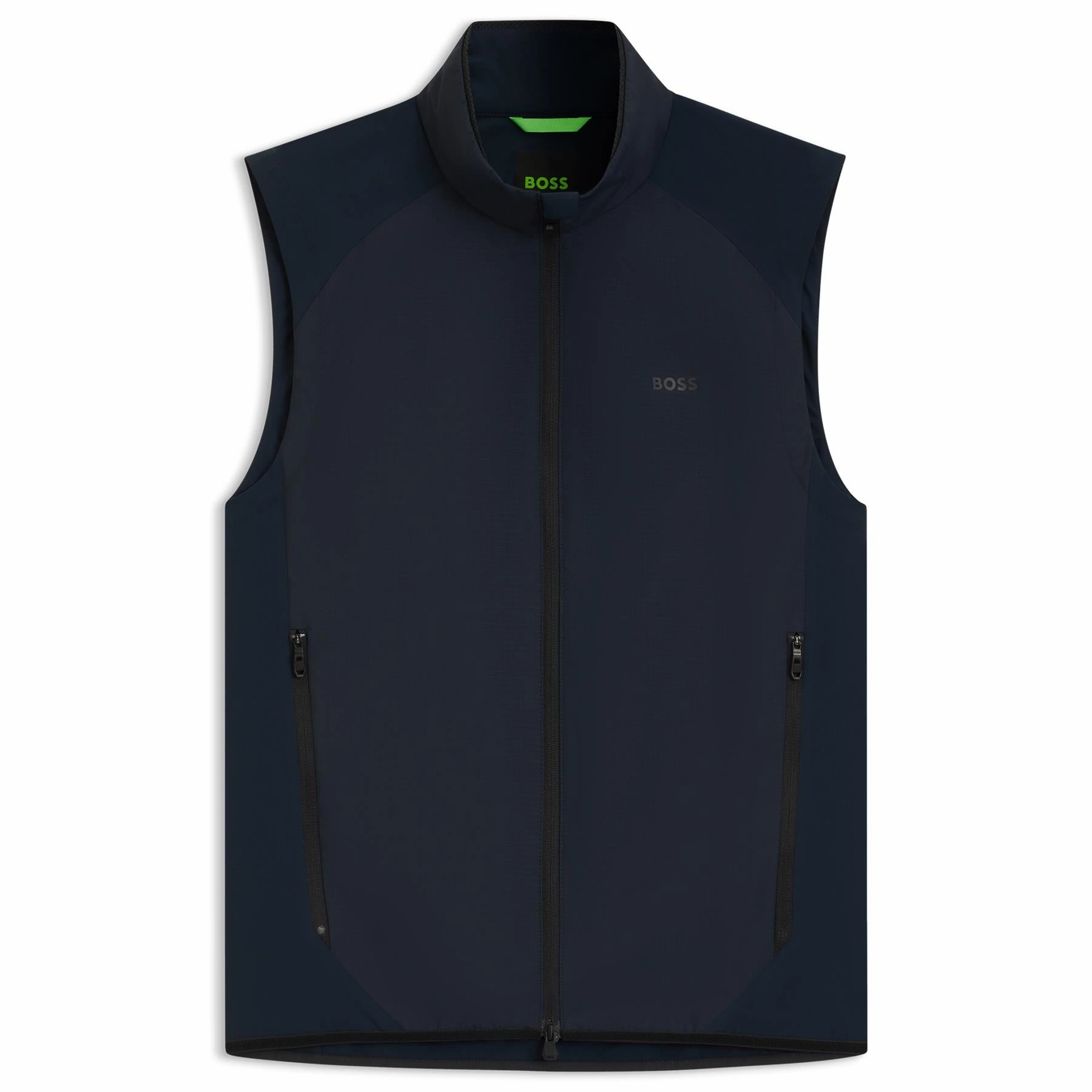 Putt Full Zip Gilet Dark Blue Boss Men's Fashion