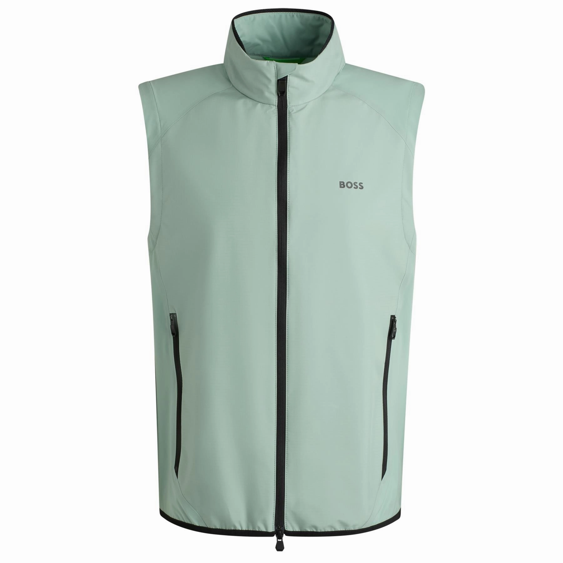 Putt Full Zip Gilet Open Green Boss Men's Fashion