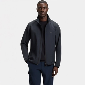 Putt Full Zip Lightweight Jacket Dark Blue Boss men's fashion and office attire