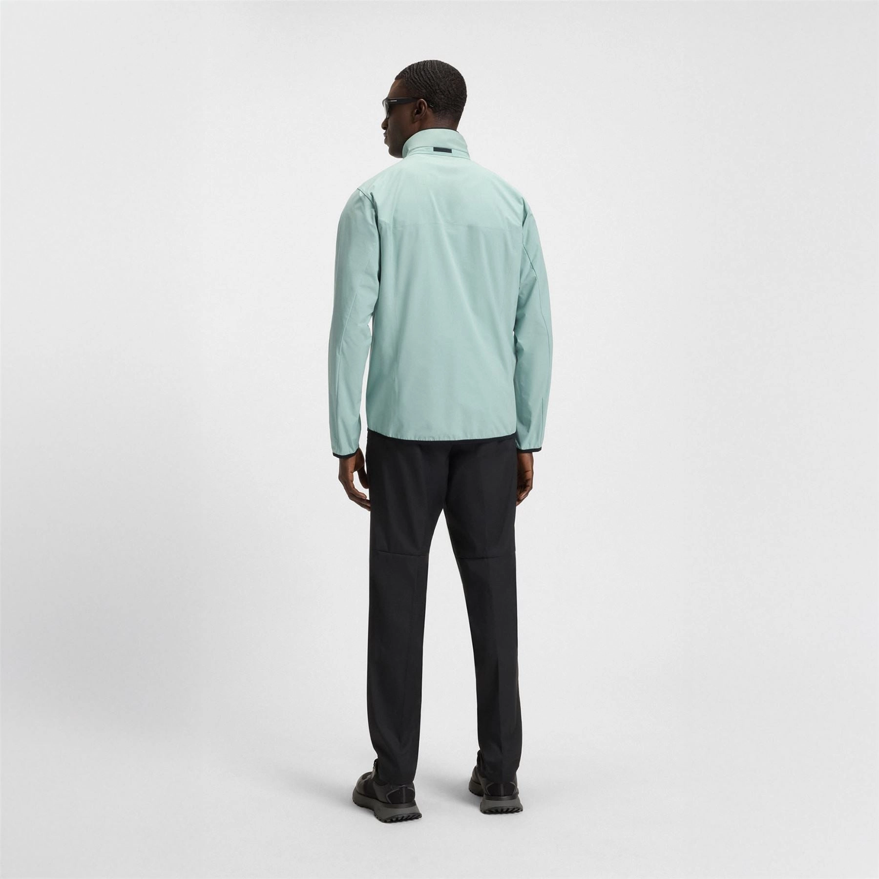 Putt Full Zip Lightweight Jacket Open Green Boss Men's Fashion