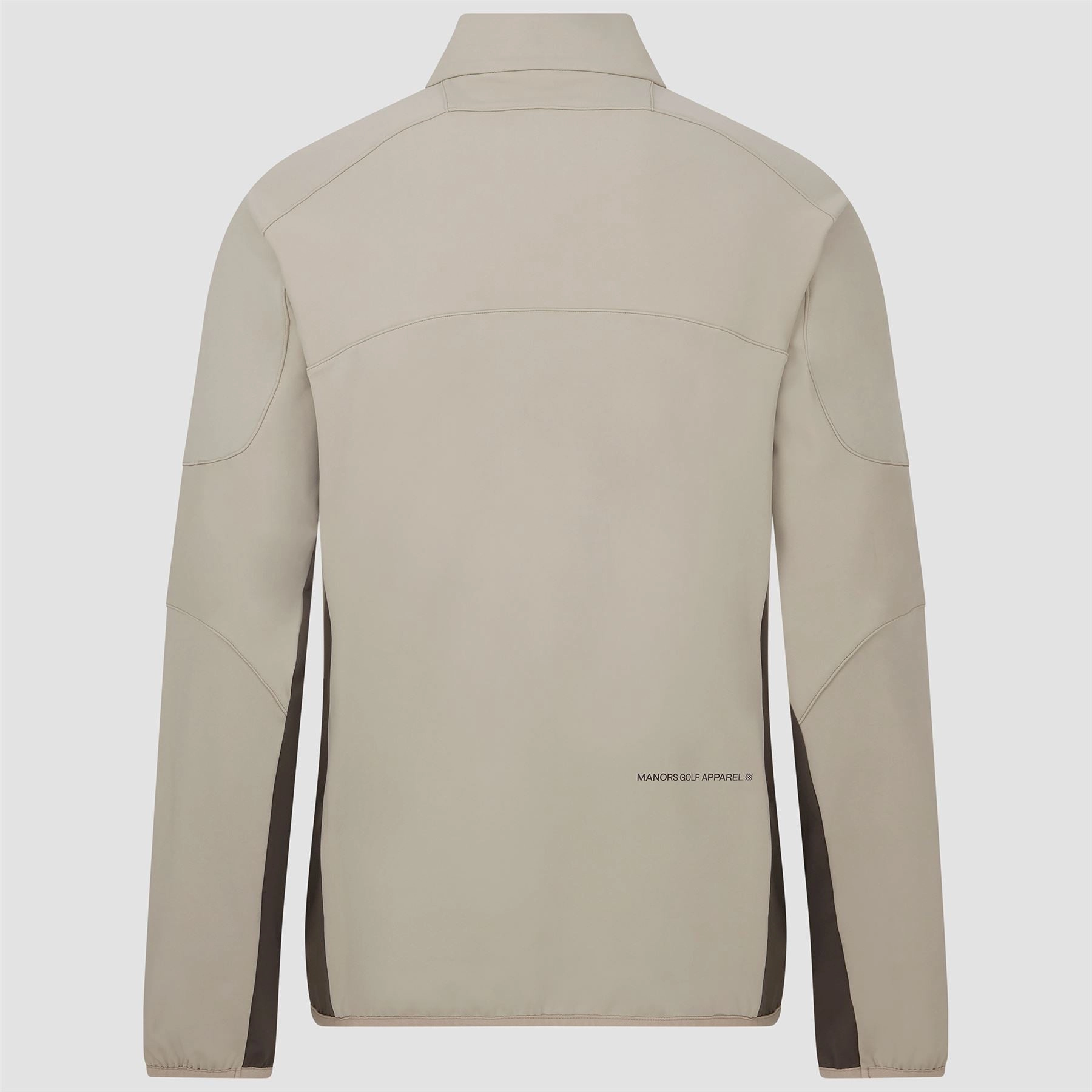 Quarter Zip Tech Mid Layer Greige Manors Men's Classic Apparel
