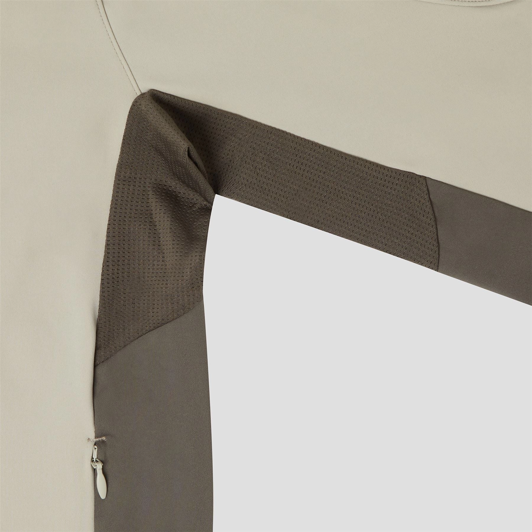 Quarter Zip Tech Mid Layer Greige Manors Men's Classic Apparel