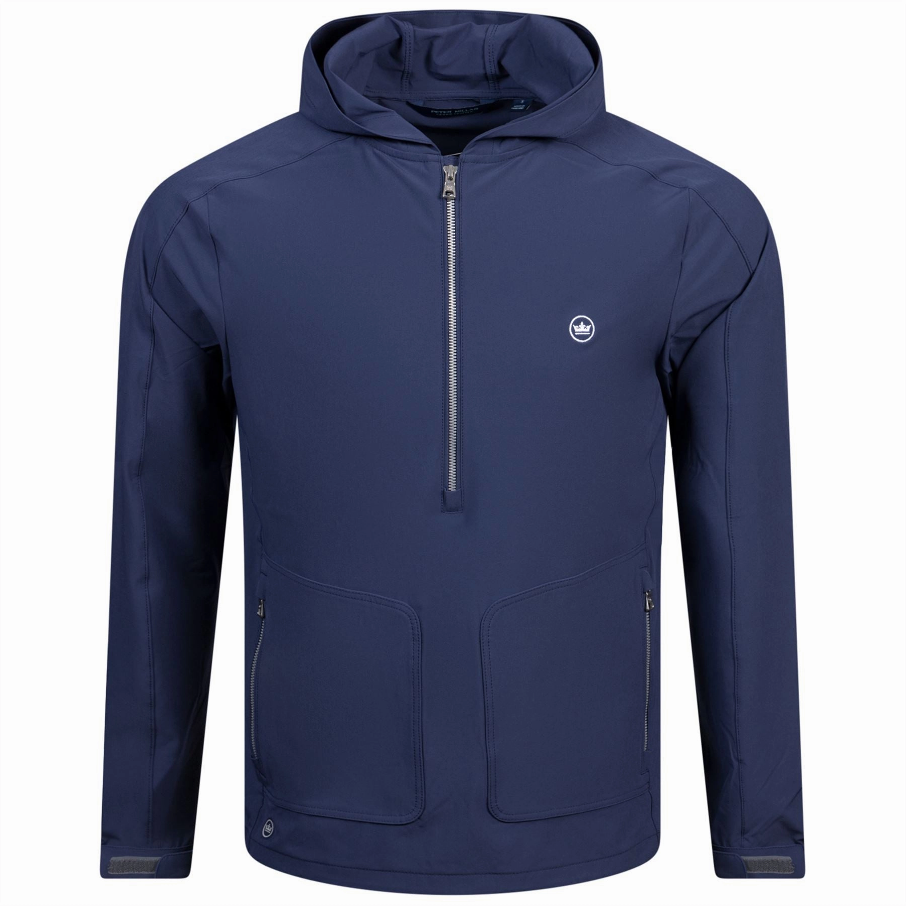 Quest Half Zip Hooded Jacket Navy Peter Millar clothing for men