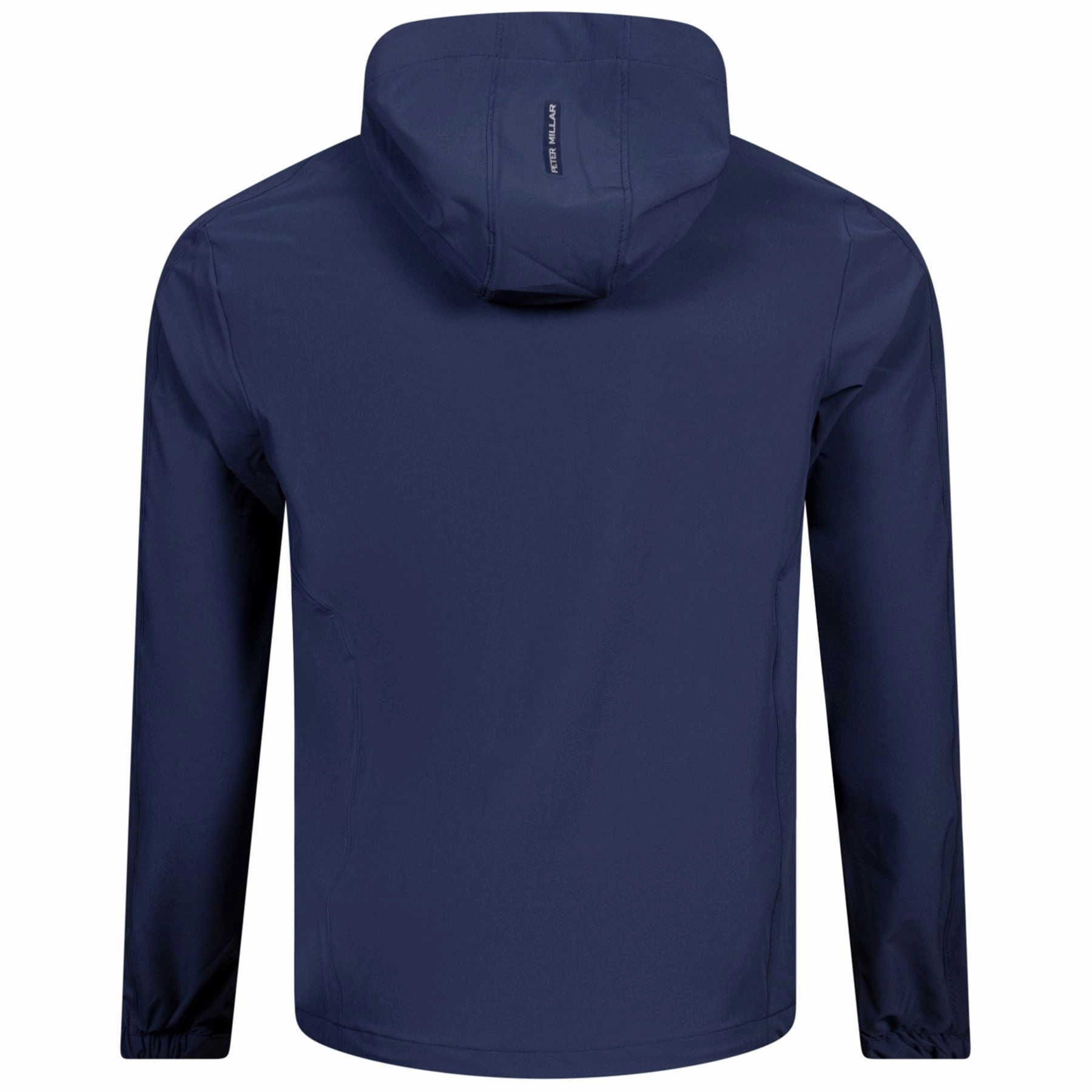 Quest Half Zip Hooded Jacket Navy Peter Millar Menswear Collection