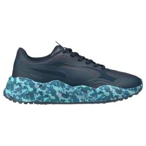 Grippy Sole Shoes Quick Moves PUMA RS-G Paradise Spikeless Golf Shoes Navy Blazer/Blue Glow - 21 Men Casual Day Sneakers