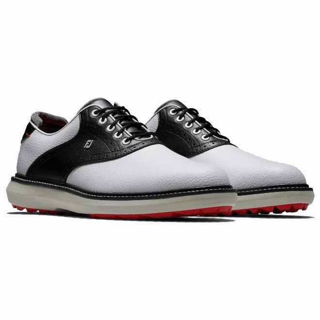 FootJoy Traditions Golf Shoes 57924 Gym-Ready Footwear, Clean Silhouette Shoes