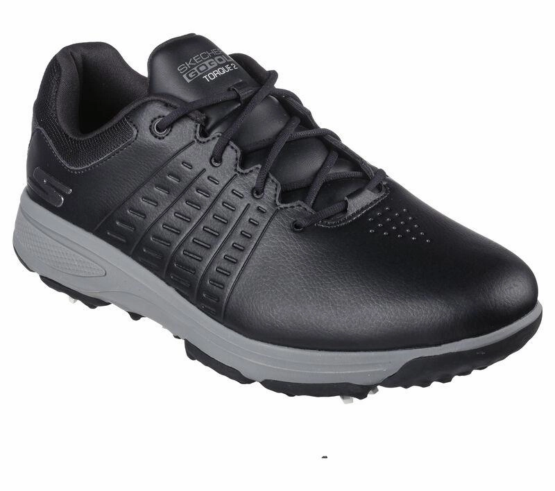 Men's Wide Fit Skechers 214027 Go Golf Torque 2 Sneakers Molded Footbed Shoes, Shoes On Plain Background