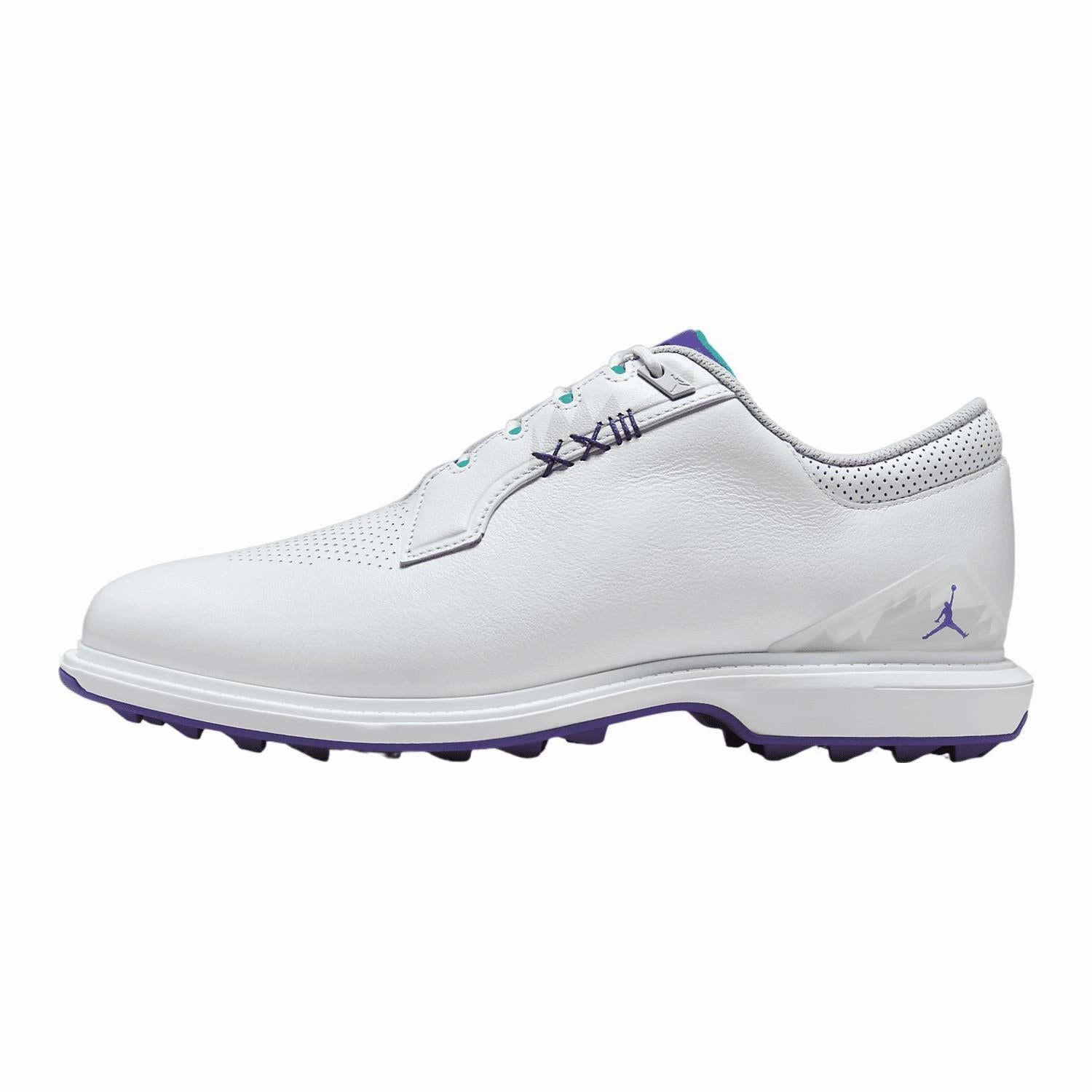 Men's Wide Fit Nike FQ7874-100 Jordan Adg 5 Waterproof Golf Shoes Motion Control Shoes, Sport Lifestyle Shoes