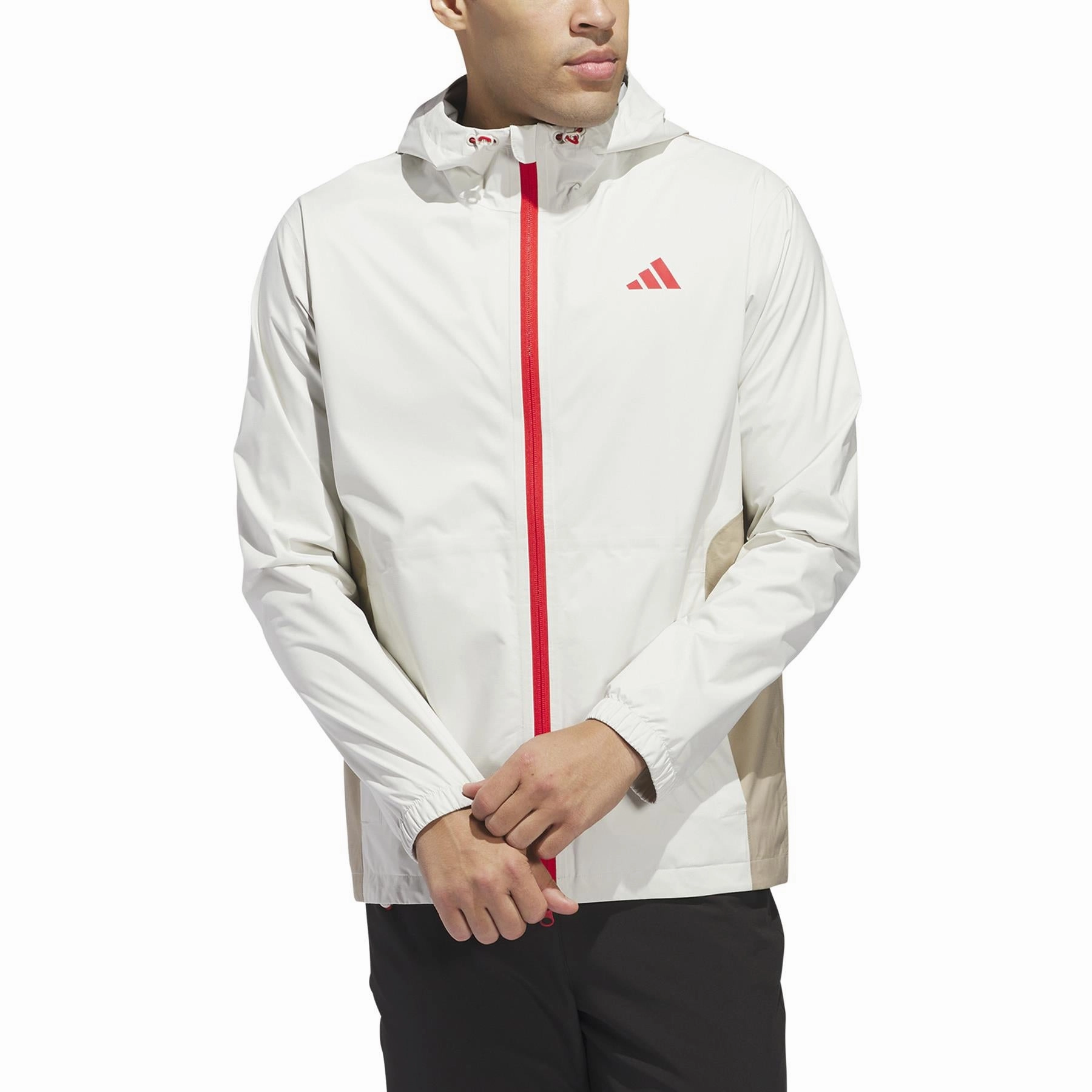 RAIN.RDY Hooded Lightweight Jacket Aluminium Adidas Men's Sportswear