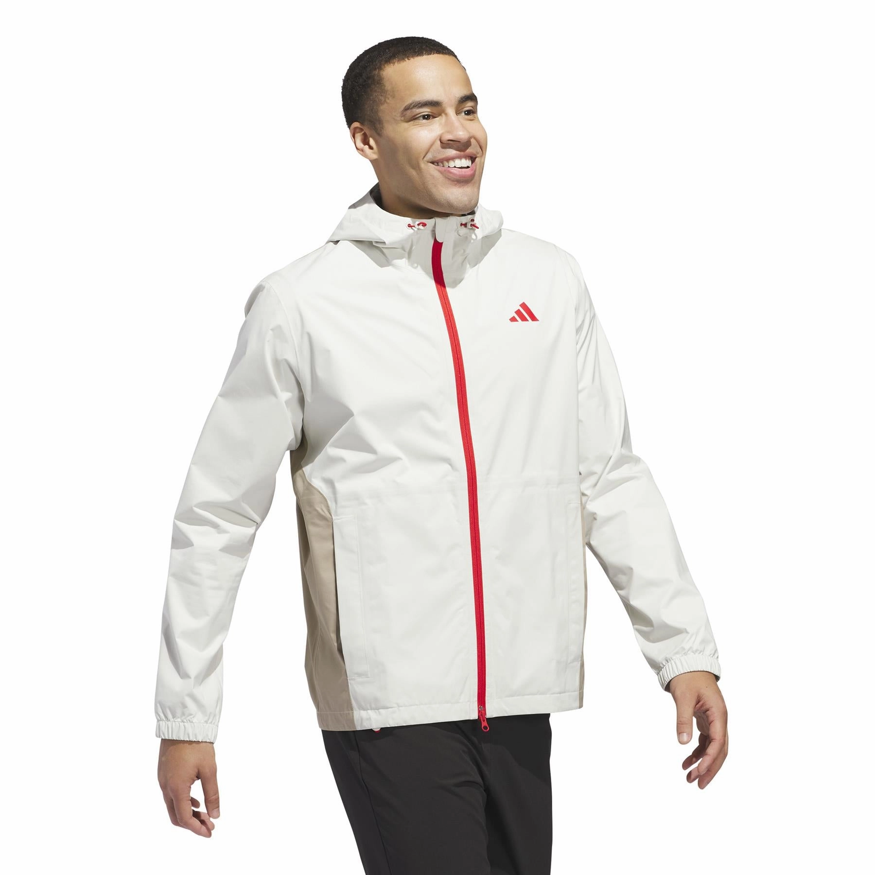 RAIN.RDY Hooded Lightweight Jacket Aluminium Adidas Men's Sportswear