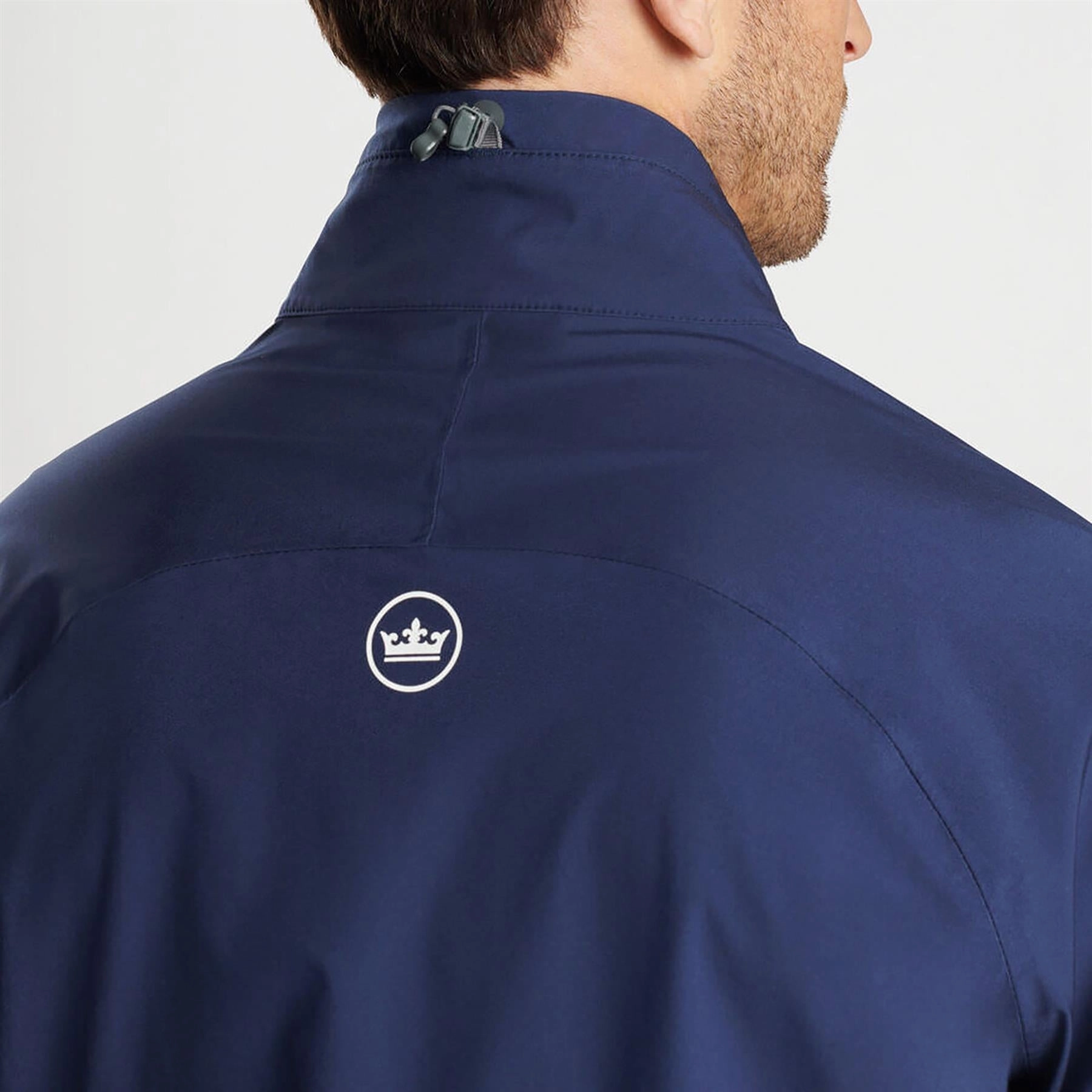 Rain Walker Waterproof Jacket Navy Peter Millar Menswear Collection