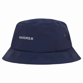 Ranger Bucket Hat Navy Manors mens classic apparel