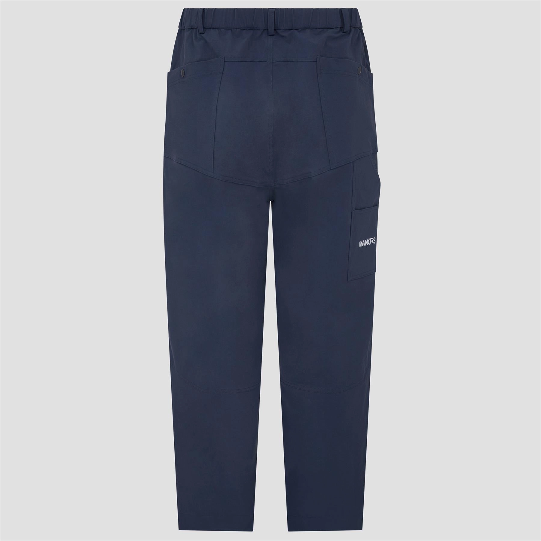 Recycled Greenskeeper Trousers Navy Manors Men's Classic Apparel