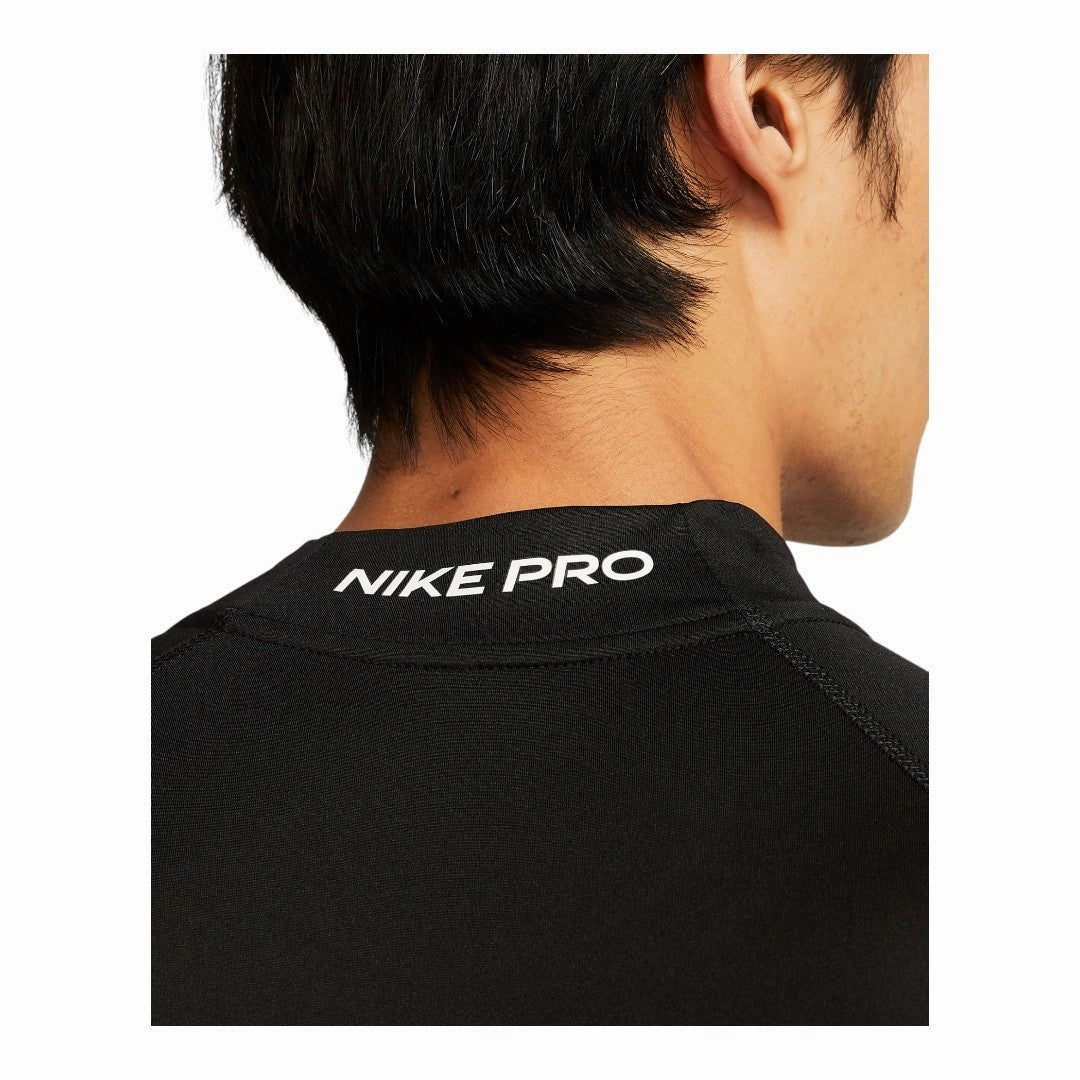 Nike Pro Long Sleeve Mock Golf Baselayer FB7908 warm-up jumper, men's casual suit, transitional clothing