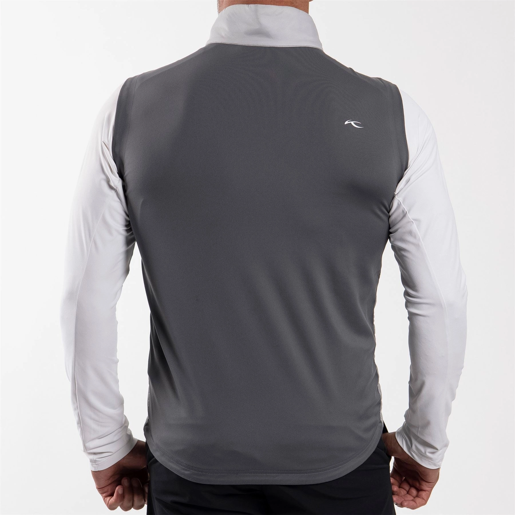 Retention Gilet Alloy/Steel Grey KJUS Men's Performance Clothing