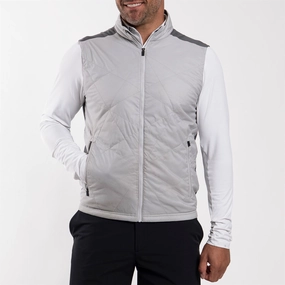 Retention Gilet Alloy/Steel Grey Kjus men's performance outerwear