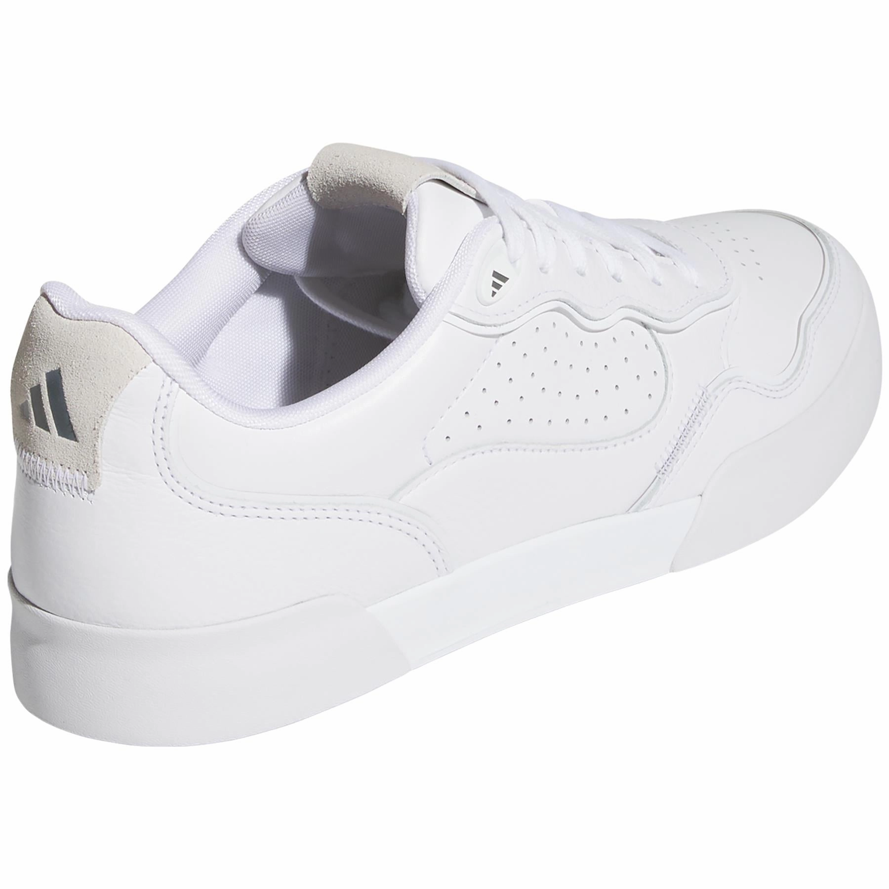 Retrocross 25 Spikeless Golf Shoes White/Grey Adidas Men's Sportswear