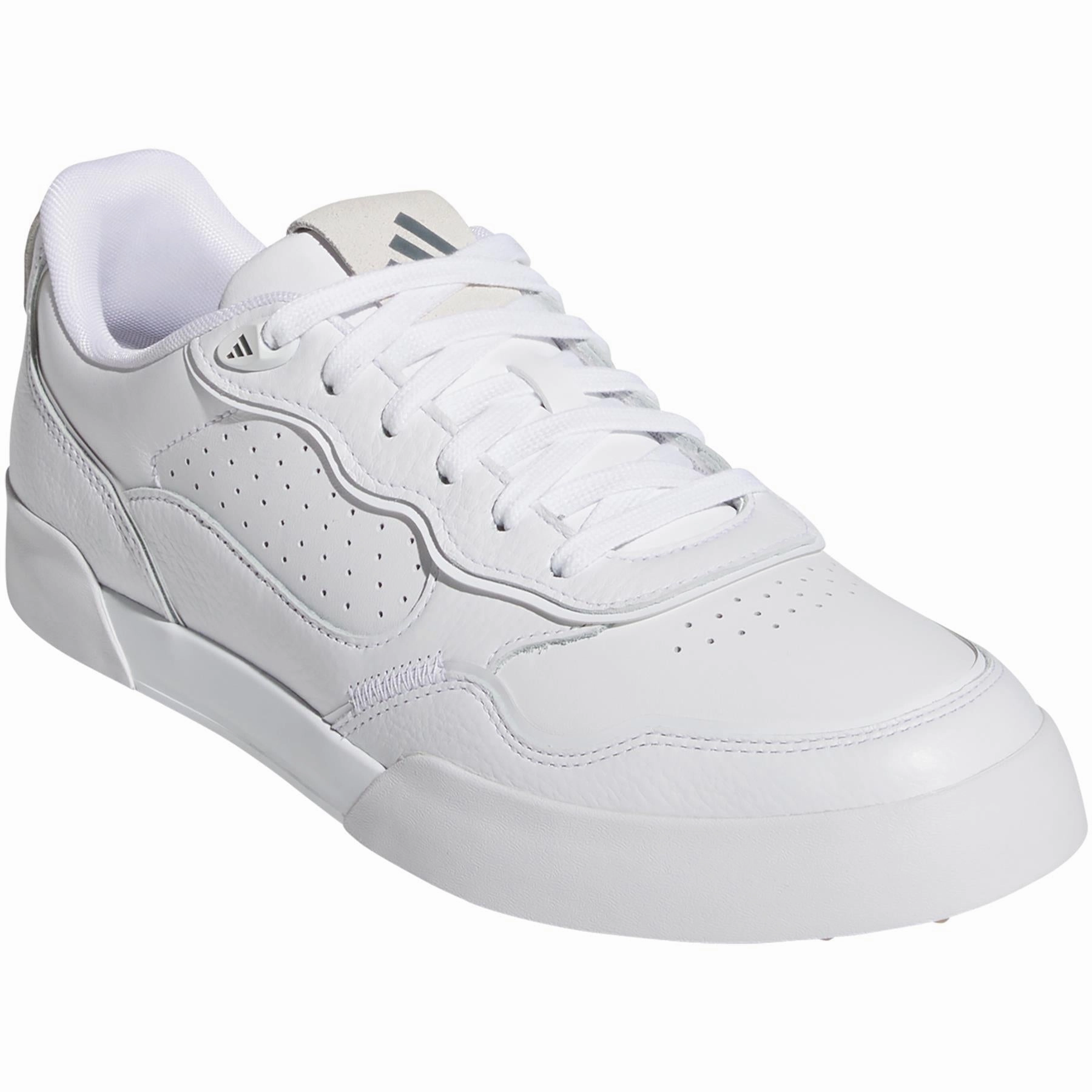 Retrocross 25 Spikeless Golf Shoes White/Grey Adidas Men's Sportswear