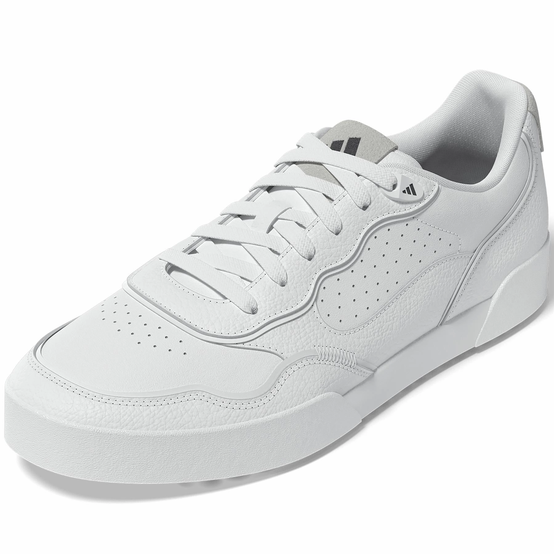 Retrocross 25 Spikeless Golf Shoes White/Grey Adidas Men's Sportswear