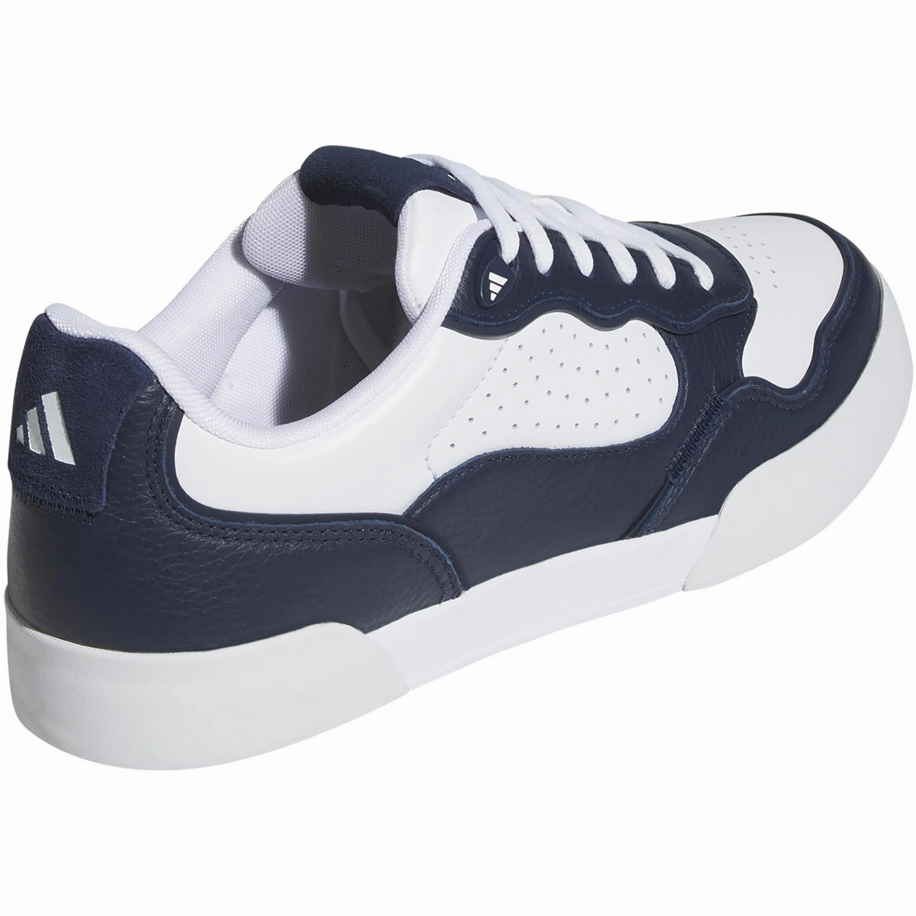Retrocross 25 Spikeless Golf Shoes White/Navy Adidas Men's Sportswear