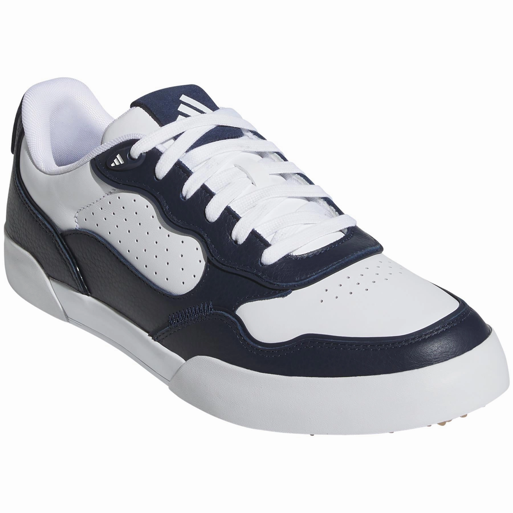Retrocross 25 Spikeless Golf Shoes White/Navy Adidas Men's Sportswear