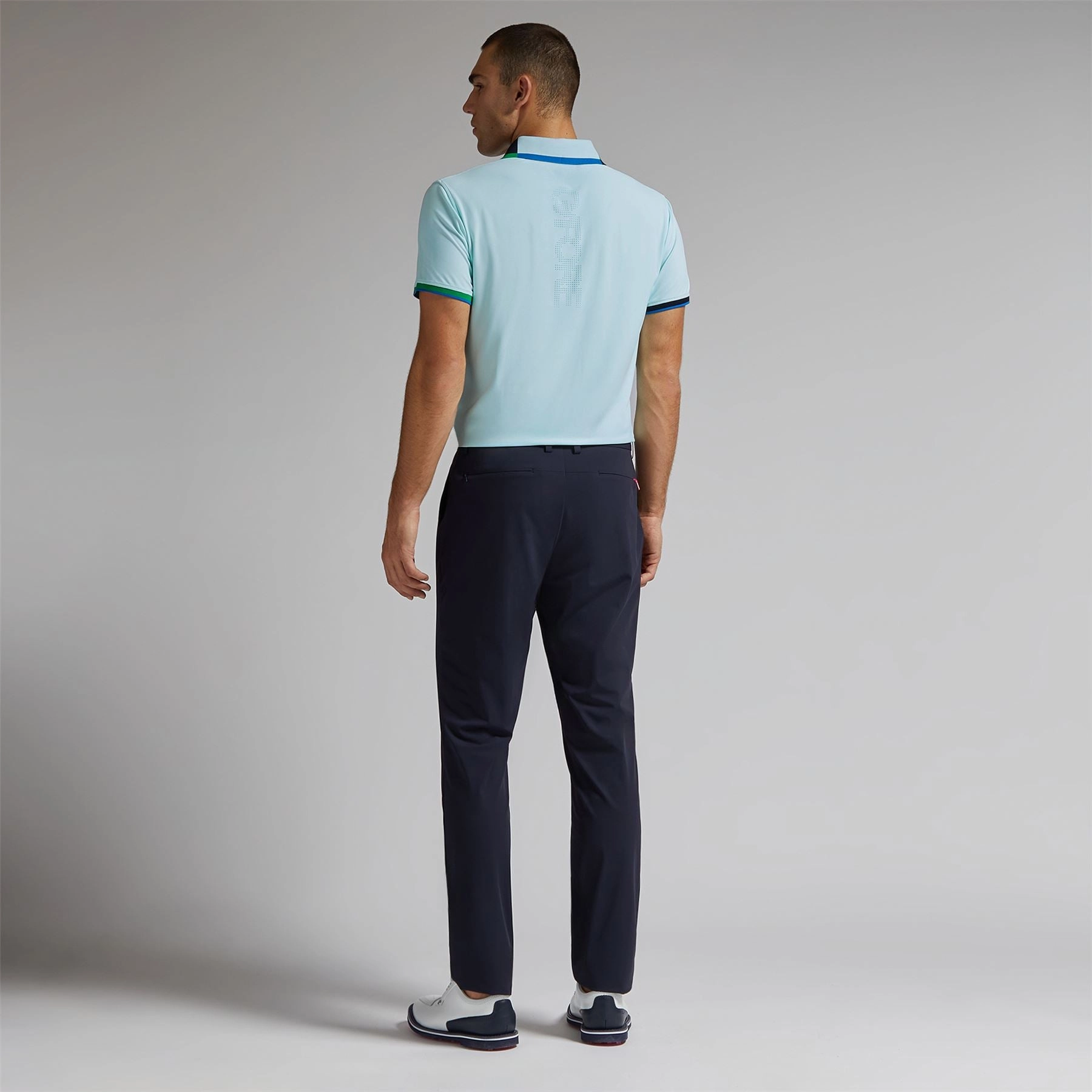 Rib Collar Jersey Lomelina Mesh Polo Daybreak G/Fore Men's Fashion