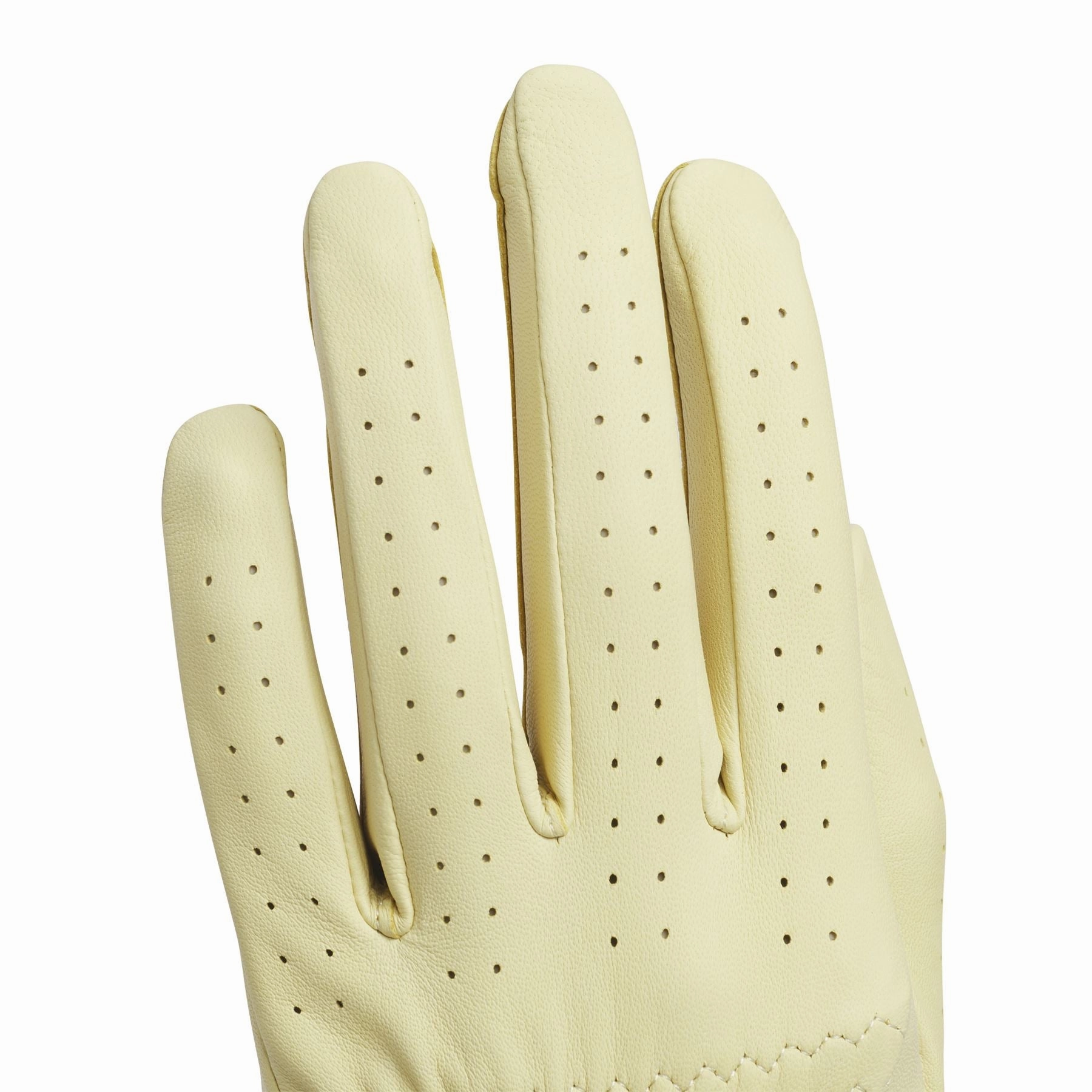 Right Hand Leather Golf Glove Yellow Adidas Men's Apparel