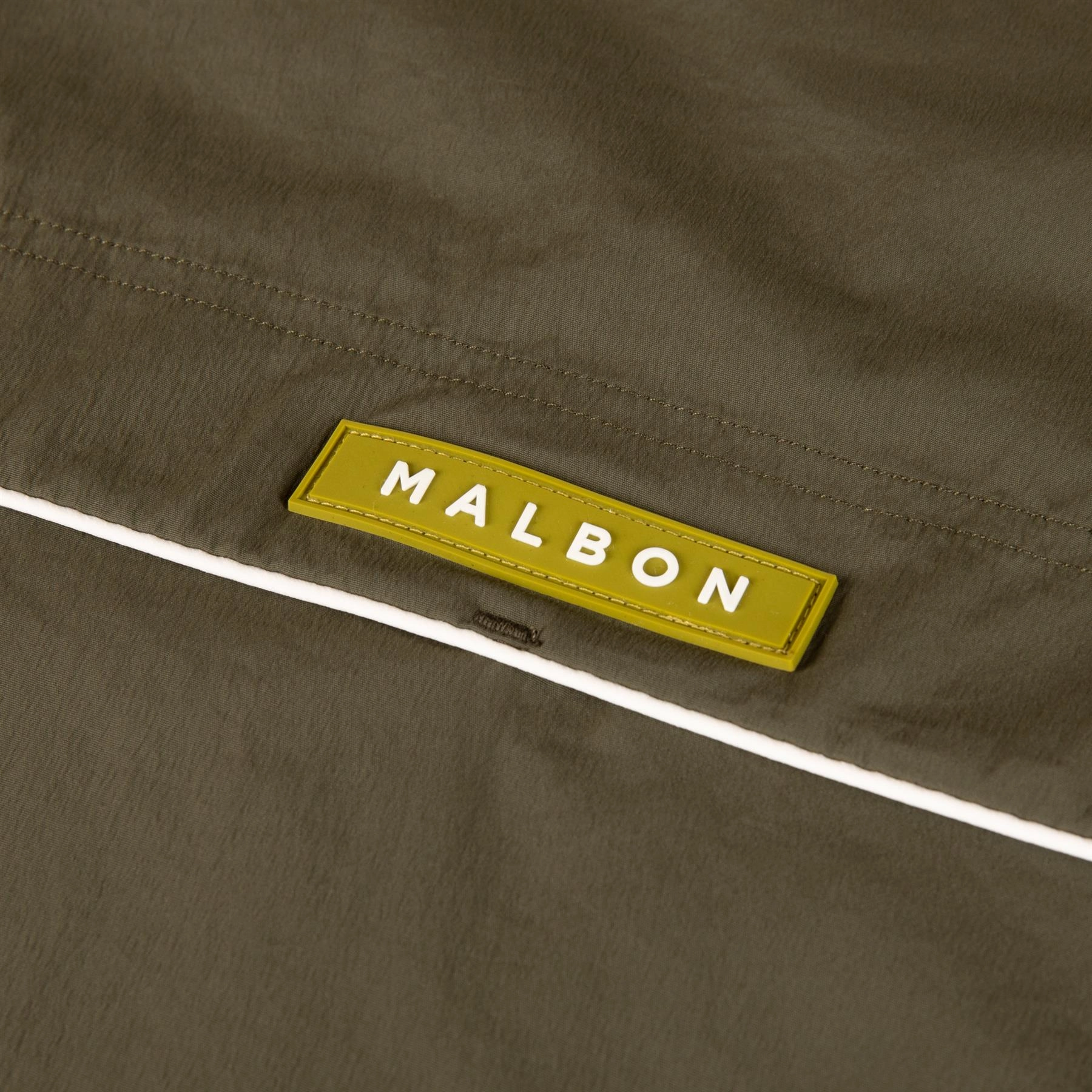 Riva Nylon Jacket Cypress Green Malbon Men's Golf Lifestyle Wear
