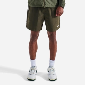 Riva Nylon Shorts Cypress Green Malbon mens golf lifestyle wear