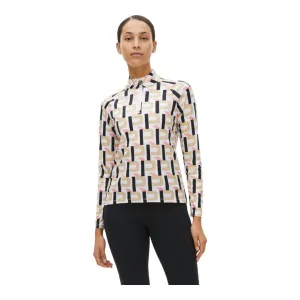 Rohnisch Ladies Addy Printed Long Sleeve Golf Top 111770