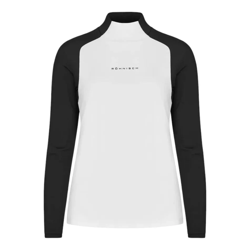 Rohnisch Ladies Ellie Brushed L/S Golf Shirt 112214