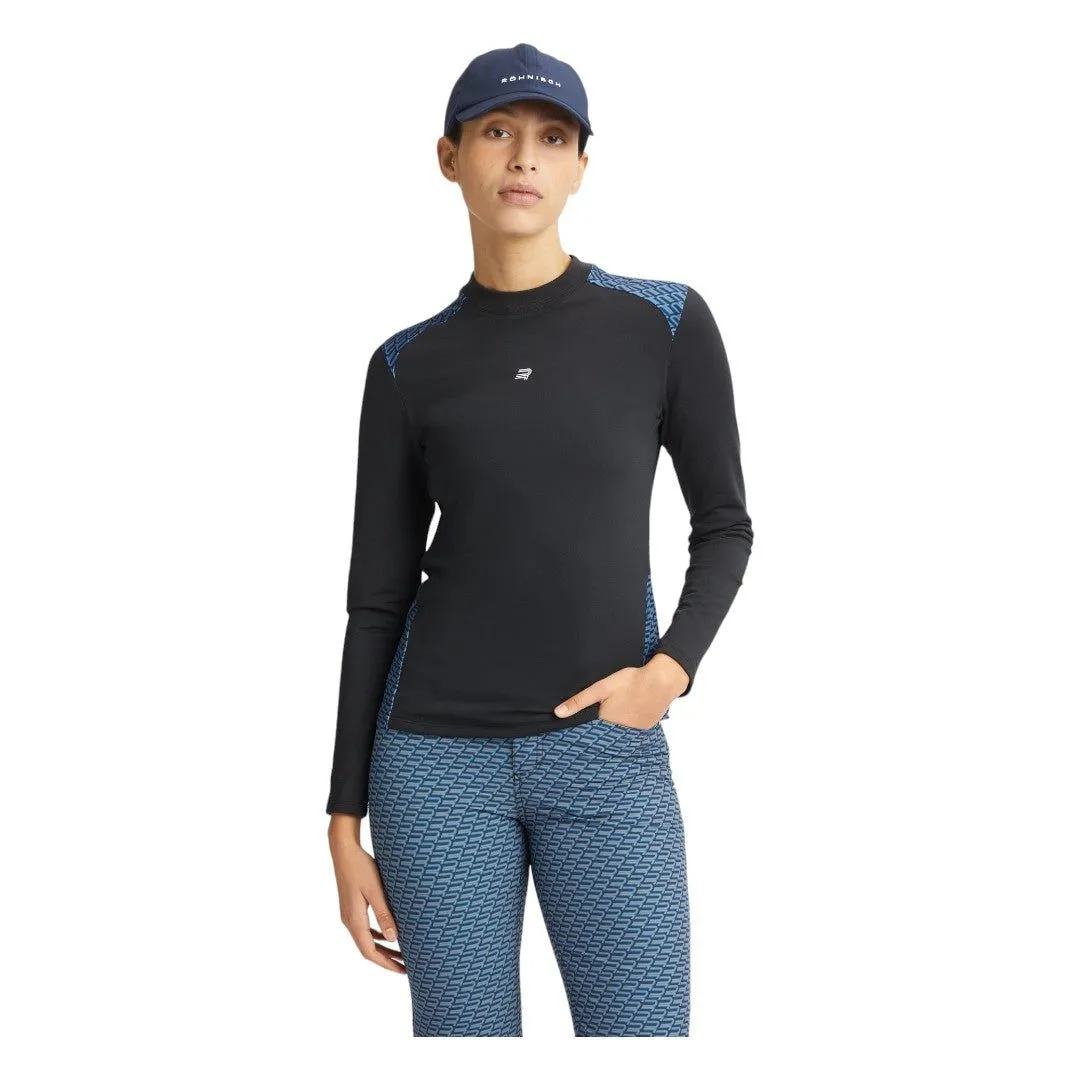 Rohnisch Ladies Eyra Brushed L/S Golf Top 112168