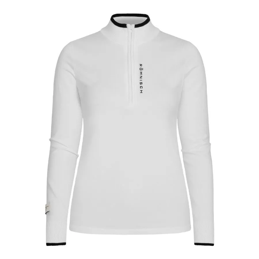Rohnisch Ladies Knitted Half Zip Golf Top 111534