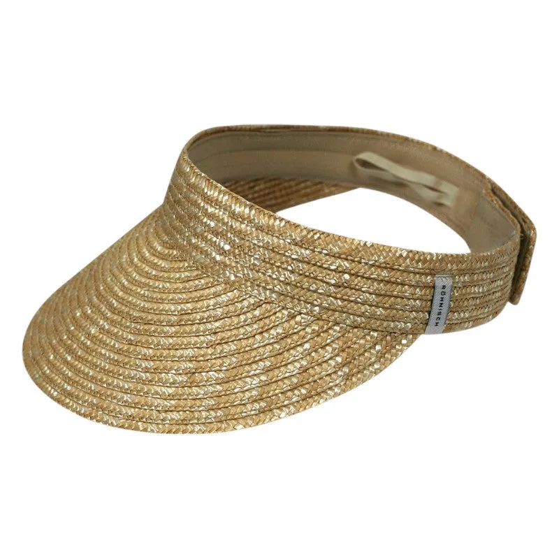 Rohnisch Ladies Si Straw Sun Visor 112306