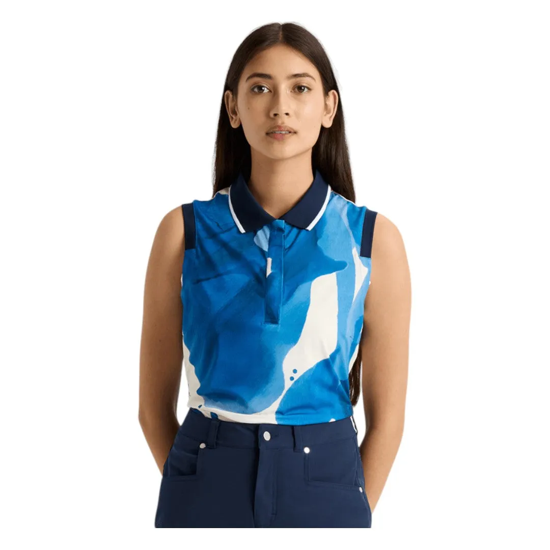 Rohnisch Ladies Sleeveless Deni Golf Polo Shirt 111522