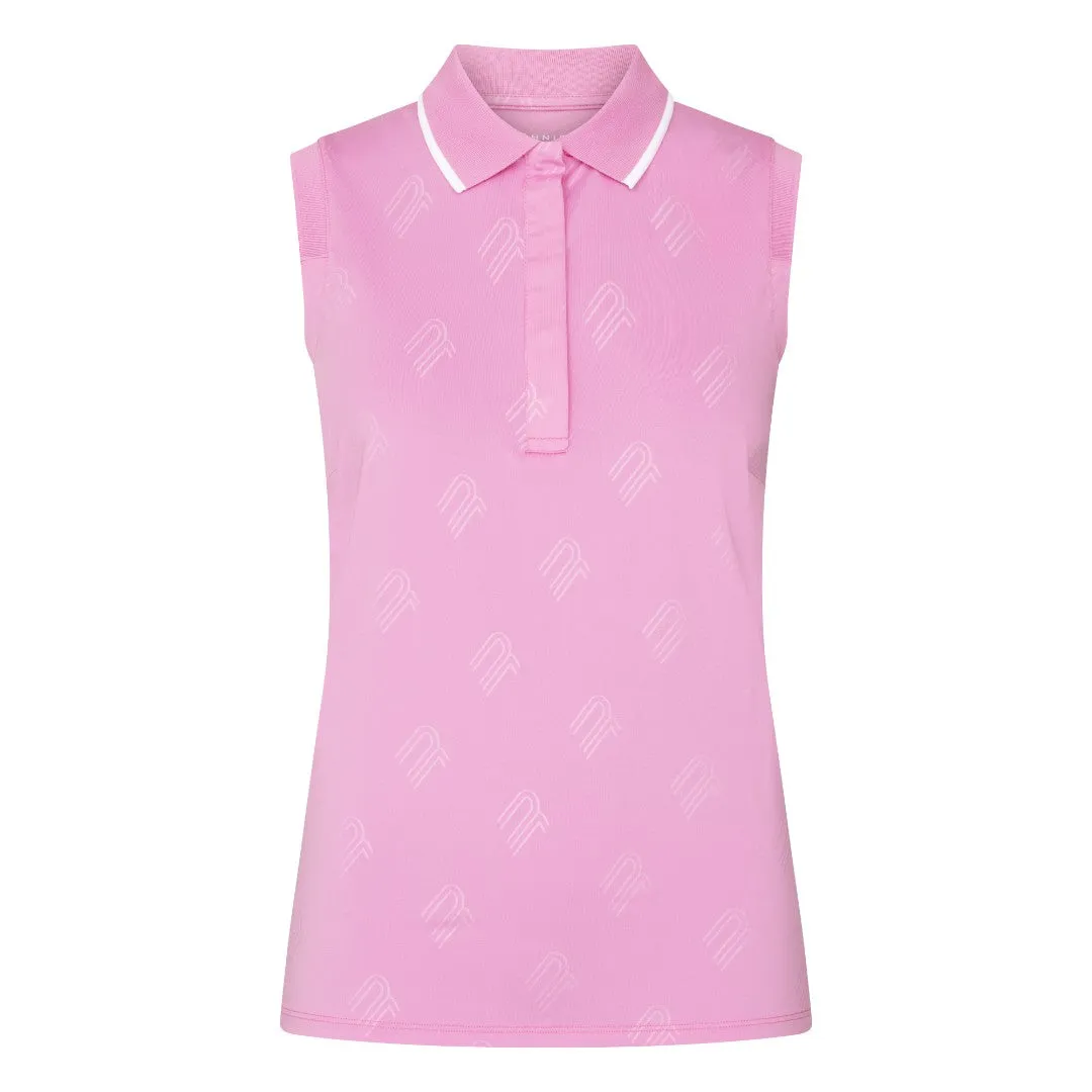 Rohnisch Ladies Sleeveless Deni Golf Polo Shirt 111522