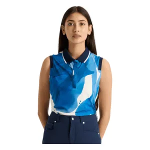 Rohnisch Ladies Sleeveless Deni Golf Polo Shirt 111522