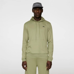 Roland Regular Fit Hoodie Oil Green Premium J.Lindeberg menswear
