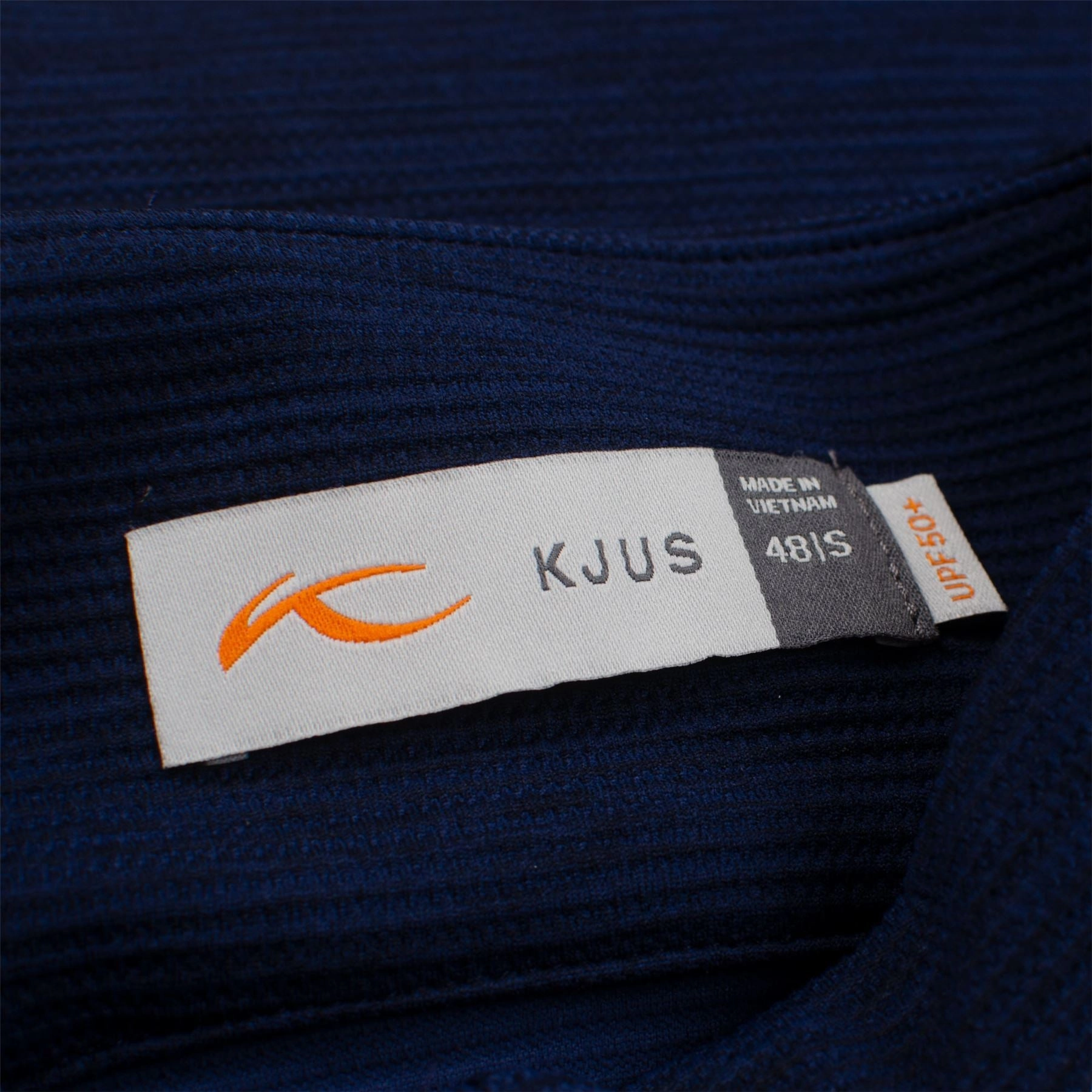 Roman Half Zip Mid Layer Atlanta Blue KJUS Men's Performance Clothing